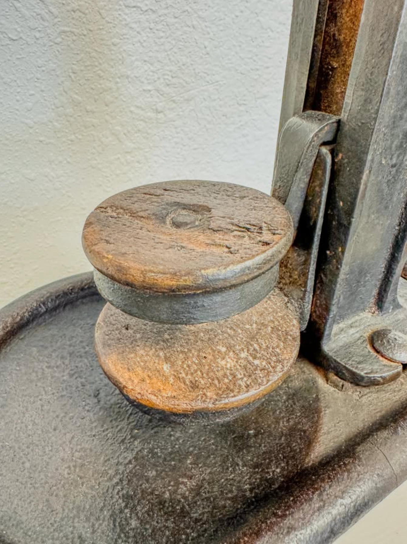 Antique Cast Iron French Wine Bottle Corker